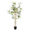 vidaXL Arbre en Bambou Artificiel Vert 75,5 x 18 x 175 cm