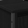 vidaXL Meuble de Lavabo de Salle de Bain Ch&ecirc;ne noir 60 x 35 x 60 cm