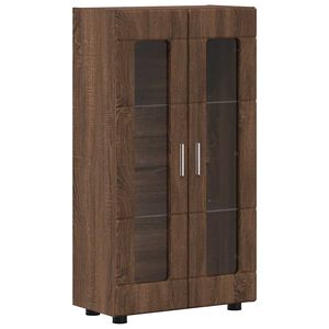 vidaXL Buffet FLORIN Ch&ecirc;ne brun 55,5 x 29 x 103 cm Bois d'ing&eacute;nierie
