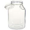 vidaXL Pots en verre avec serrure 12 pcs 3 L