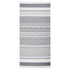 vidaXL Tapis Gris et blanc 100x200 cm Coton