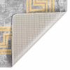 vidaXL Tapis lavable 80x150 cm Gris