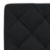 vidaXL Cadre de lit sans matelas noir 160x200 cm tissu