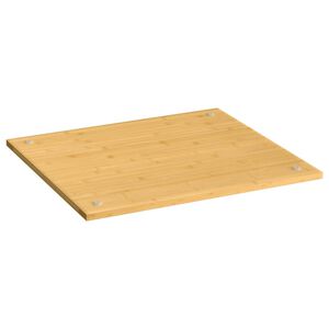 vidaXL Couvercle de cuisini&egrave;re 50x56x1,5 cm bambou