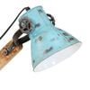 vidaXL Lampe de bureau 25 W bleu d&eacute;lav&eacute; 23x18x96 cm E27