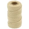 vidaXL Corde de bateau 2 mm 25 m Naturel