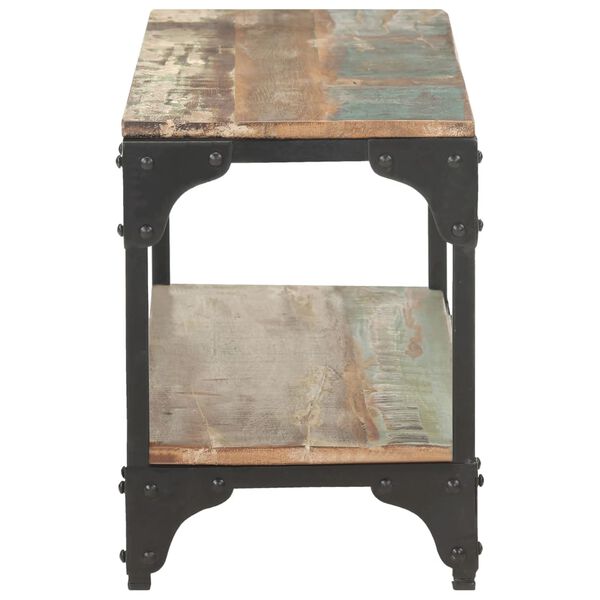 vidaXL Table basse 90x30x40 cm Bois de r&eacute;cup&eacute;ration massif