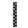 vidaXL Tapis BCF Noir et blanc 60x500 cm
