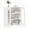 vidaXL Buffet blanc 69,5x34x90 cm bois d'ing&eacute;nierie