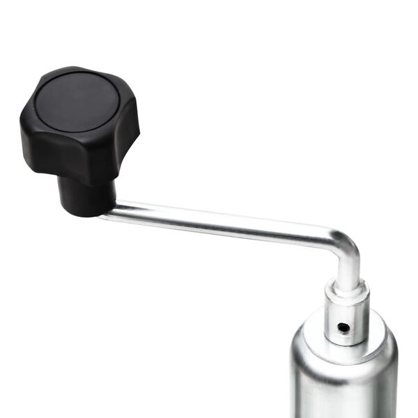 vidaXL Roue de jauge pour remorque 48 mm Acier galvanisé