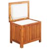 vidaXL Bo&icirc;te &agrave; glace Bois d'acacia solide 63x44x50 cm