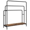 vidaXL Porte-v&ecirc;tements Ch&ecirc;ne fum&eacute; 90 x 30 x 100,5 cm Bois d'ing&eacute;nierie