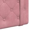 vidaXL T&ecirc;te de lit suspendue Rose 150 x 55 x 5 cm Velours