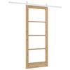 vidaXL Porte coulissante Naturel 83 x 202 cm