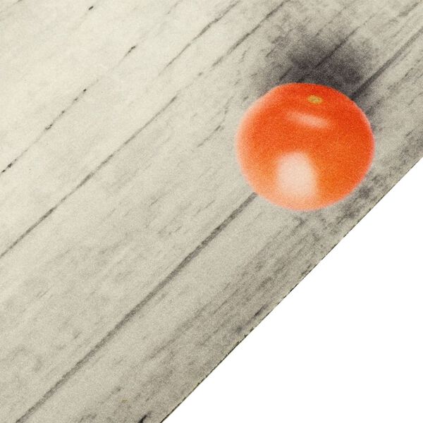 vidaXL Tapis de cuisine lavable impression de tomates 60x180cm velours