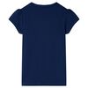 T-shirt pour enfants bleu marine 140