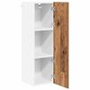vidaXL Armoire suspendue avec stockage Bois ancien 30 x 31 x 100 cm