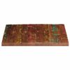 vidaXL Dessus de table 70x70x3,8 cm carr&eacute; bois massif de r&eacute;cup&eacute;ration