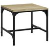 vidaXL Table d'appoint Ch&ecirc;ne sonoma 40x40x35 cm Bois d'ing&eacute;nierie
