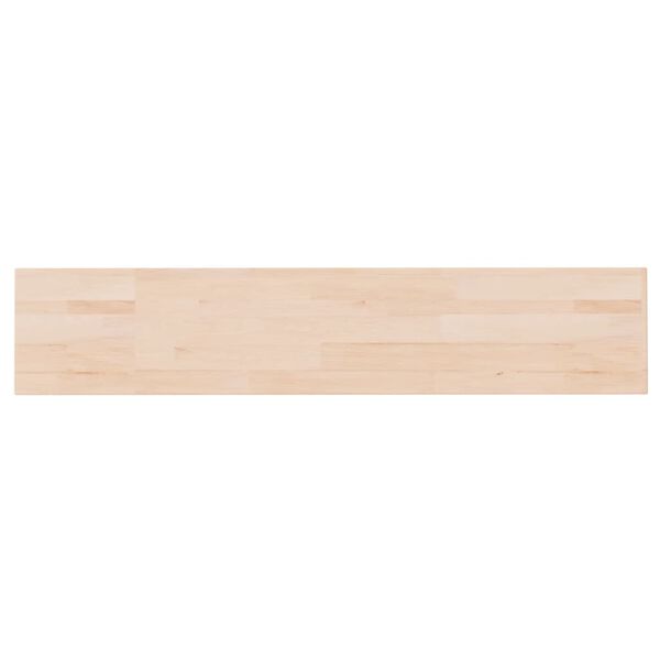 vidaXL Panneau d'&eacute;tag&egrave;re 100x20x1,5 cm Bois de ch&ecirc;ne massif non trait&eacute;