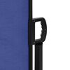 vidaXL Auvent lat&eacute;ral r&eacute;tractable bleu 120x1200 cm