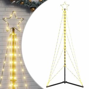 vidaXL Sapin de No&euml;l &agrave; LED 363 LED blanc chaud 182 cm