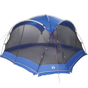 vidaXL Tente moustiquaire avec toit Bleu azure 434 x 434 x 230 cm