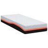vidaXL Matelas Blanc et Gris 80 x 200 cm Tissu jacquard