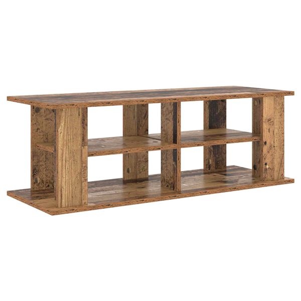 vidaXL Support de t&eacute;l&eacute;vision Bois ancien 96 x 35 x 33,5 cm