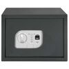 vidaXL Coffre-fort num&eacute;rique Gris fonc&eacute; 35 x 25 x 25 cm Acier