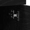 vidaXL Cabinet de Dossier Ch&ecirc;ne noir 45 x 38 x 54 cm Bois d'ing&eacute;nierie