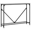 vidaXL Table console sonoma gris 102x22,5x75 cm bois d'ing&eacute;nierie