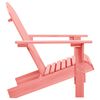 vidaXL Chaise de jardin Adirondack Bois de sapin massif Rose