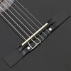 vidaXL Guitare découpée classique occidentale avec 6 cordes Noir 38"