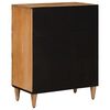 vidaXL Buffet Naturel 60 x 33 x 75 cm Bois de mangue massif