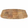 vidaXL Dessus de table 140x60x2,5 cm ovale bois massif de manguier