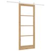 vidaXL Porte coulissante Naturel 86 x 211 cm