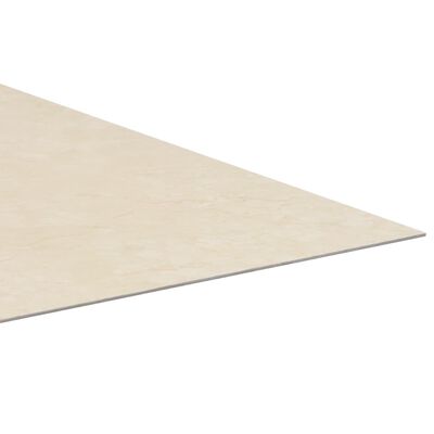 vidaXL Planche de plancher PVC autoadhésif 5,11 m² Beige
