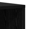 vidaXL Ensemble meuble TV 2 pcs Ch&ecirc;ne noir 107 x 35 x 37 cm