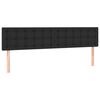 vidaXL Cadre de lit sans matelas noir 120x190 cm similicuir