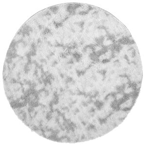 vidaXL Tapis Shaggy &agrave; poils longs NAVARRA gris argent&eacute; 100x100 cm