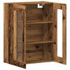 vidaXL Armoire murale vieux bois 69,5x34x90 cm