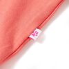 T-shirt enfant &agrave; manches courtes corail 128