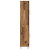 vidaXL Haut Armoire 2 pcs Bois Ancien Bois d'ing&eacute;nierie