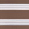 vidaXL Store z&egrave;bre marron 155x100cm largeur du tissu 150,9cm polyester