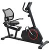 vidaXL V&eacute;lo d'appartement magn&eacute;tique couch&eacute; avec mesure du pouls