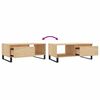 vidaXL Table basse Chêne sonoma 90x50x36,5 cm Bois d'ingénierie