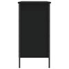 vidaXL Armoire &agrave; chaussures noir 100x35x70 cm bois d'ing&eacute;nierie