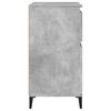 vidaXL Buffet Gris b&eacute;ton 60x35x70 cm Bois d'ing&eacute;nierie