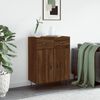 vidaXL Buffet ch&ecirc;ne marron 69,5x34x90 cm bois d'ing&eacute;nierie